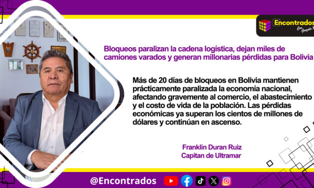 Bloqueos paralizan la cadena logística, dejan miles de camiones varados y generan millonarias pérdidas para Bolivia