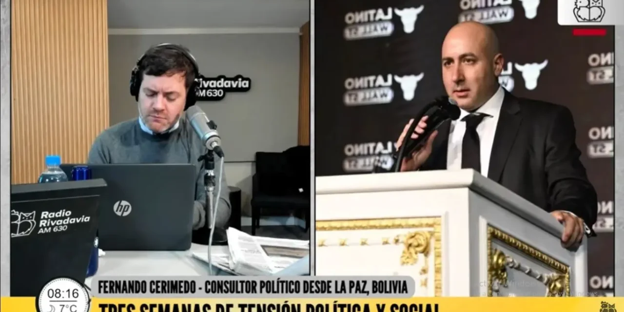 Cerimedo revela cuántos motores se dañaron y qué se debe hacer con Morales