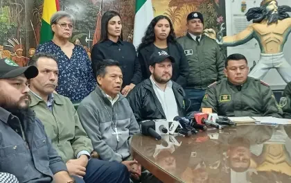 Cochamanidis: “No seremos el pretexto para quienes quieren destruir el país”