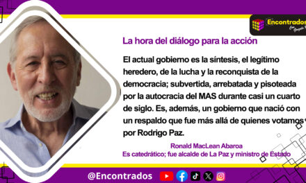 La hora del diálogo para la acción