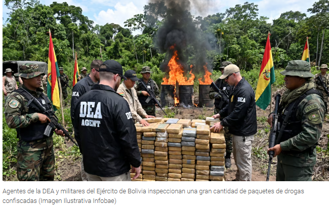 La mayoría de los bolivianos apoya la presencia de la DEA en el país para colaborar en la lucha contra el narcotráfico