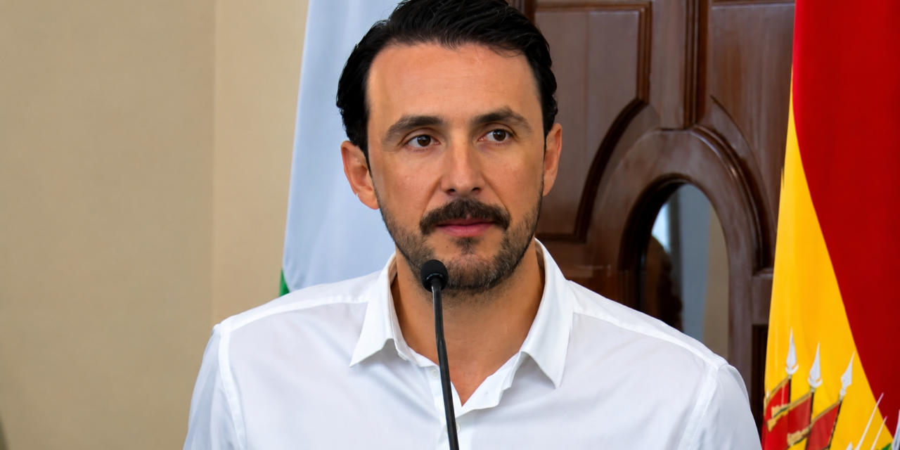 Velasco posesiona a su primer gabinete en Santa Cruz en medio de la crisis