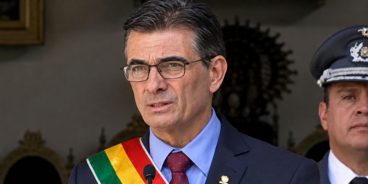 Paz anuncia rebaja del 50% de salarios de ministros y aplica “perdonazo tributario”