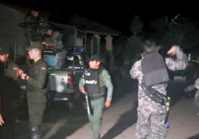Policía despliega operativo para recuperar pozo petrolero tomado en Santa Rosa del Sara