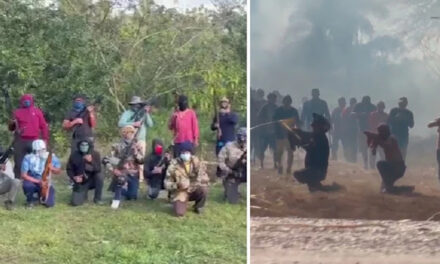 CONFIRMAN LA PRESENCIA DE GRUPOS IRREGULARES ARMADOS ENTRE LOS BLOQUEADORES