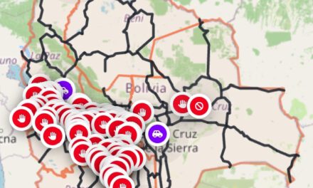 Bolivia registra 86 puntos de bloqueo; Cochabamba concentra la mayor cantidad
