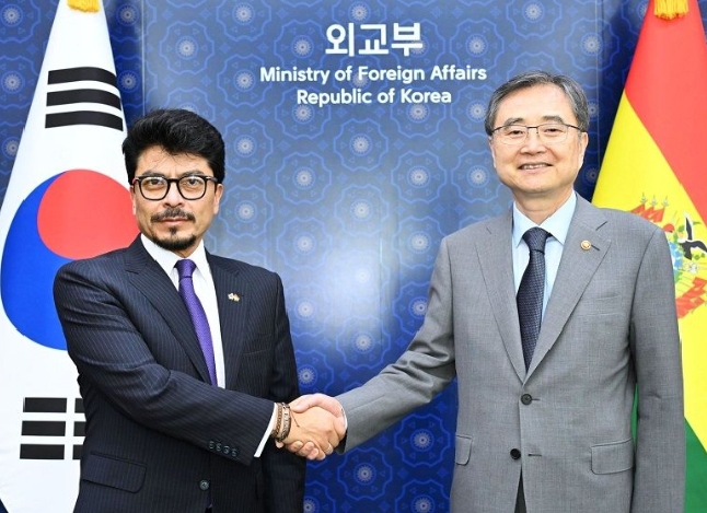 Cancilleres de Bolivia y Corea del Sur fortalecen diálogo bilateral y destacan cooperación para proyectos estratégicos