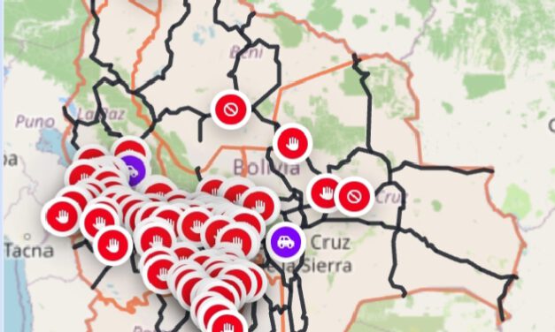 Bolivia inicia el día 47 de conflictos con 50 puntos de bloqueo en cinco departamentos