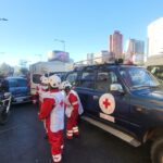 Caravana interinstitucional lleva asistencia humanitaria a transportistas varados por bloqueos en la ruta hacia Tambo Quemado