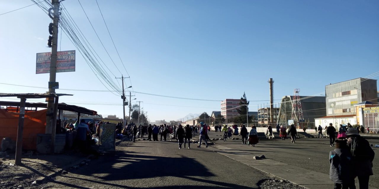 Bolivia inicia la jornada 46 de conflictos con 50 puntos de bloqueo en cinco departamentos