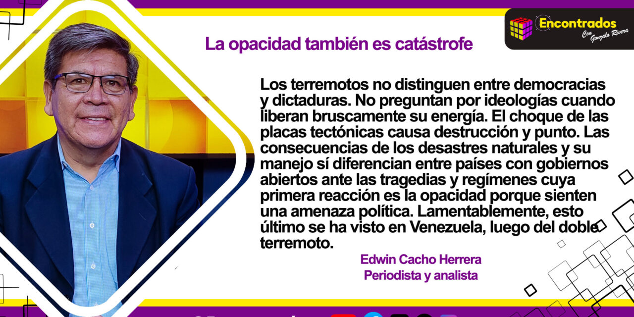 La opacidad también es catástrofe