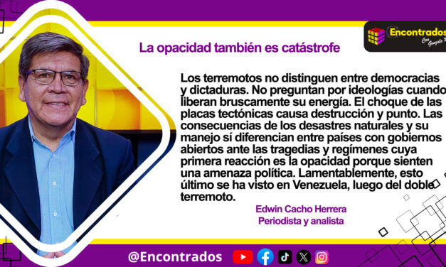 La opacidad también es catástrofe