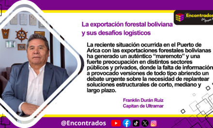 La exportación forestal boliviana y sus desafíos logísticos