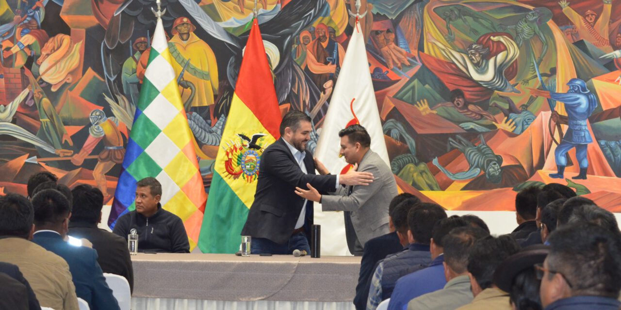 UPRE agenda mesas de trabajo con alcaldes y concejales de 87 municipios de La Paz