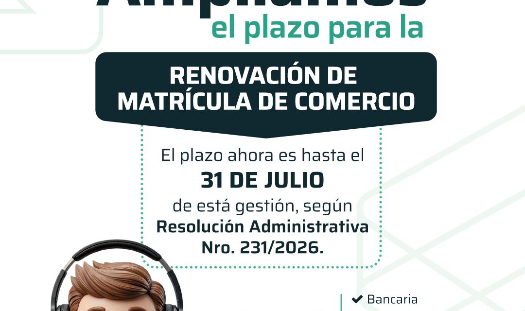 SEPREC AMPLÍA HASTA EL 31 DE JULIO EL PLAZO PARA LA RENOVACIÓN DE LA MATRÍCULA DE COMERCIO EN APOYO A LA FORMALIZACION Y REACTIVACIÓN ECONÓMICA