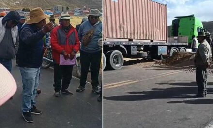 Con diálogo y rutas alternas, transportistas logran liberar más de 300 camiones varados en Oruro