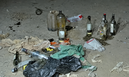 Policía interviene intento de bloqueo en Montecato y reporta hallazgo de presuntas bombas molotov