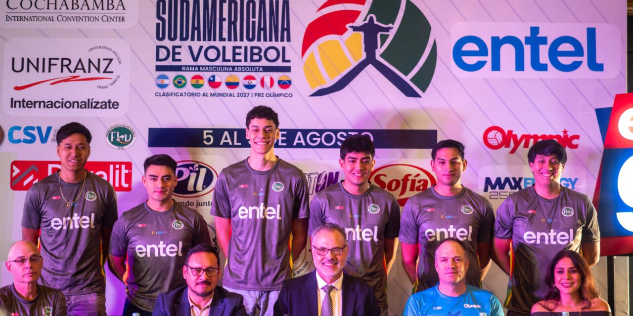 ENTEL CONECTA AL DEPORTE COMO AUSPICIADOR DEL CAMPEONATO SUDAMERICANO DE VOLEIBOL MASCULINO