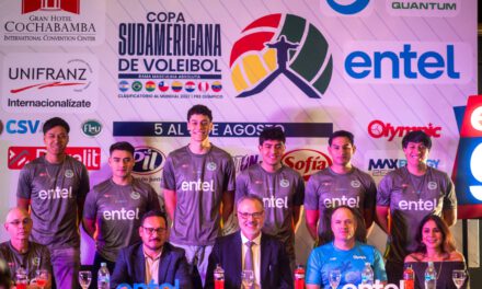 ENTEL CONECTA AL DEPORTE COMO AUSPICIADOR DEL CAMPEONATO SUDAMERICANO DE VOLEIBOL MASCULINO