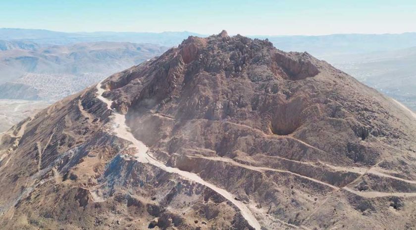 Inspección muestra el aumento de los hundimientos del Cerro