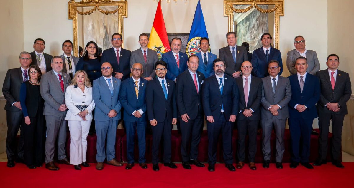 OEA llevará su agenda de diálogo al presidente Rodrigo Paz y sectores sociales