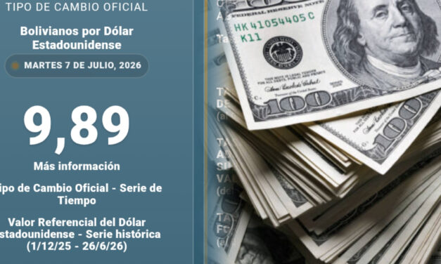 El dólar flexible sube a Bs 9,89 y marca su mayor incremento diario desde el cambio de régimen