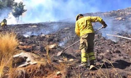 Incendio en el Tunari sigue activo y bomberos reanudan las tareas de control