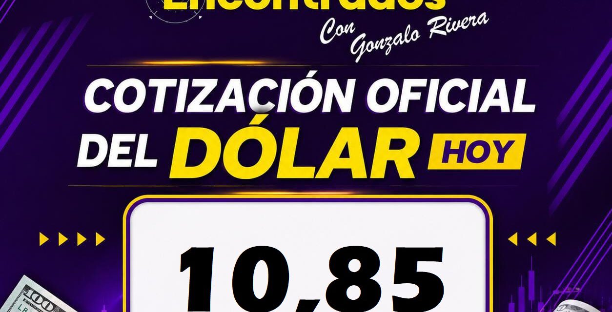 Dólar flexible inicia su cuarta semana en Bs 10,85