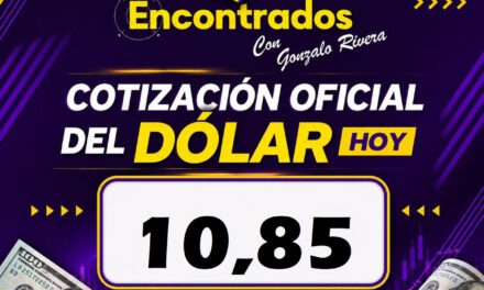 Dólar flexible inicia su cuarta semana en Bs 10,85