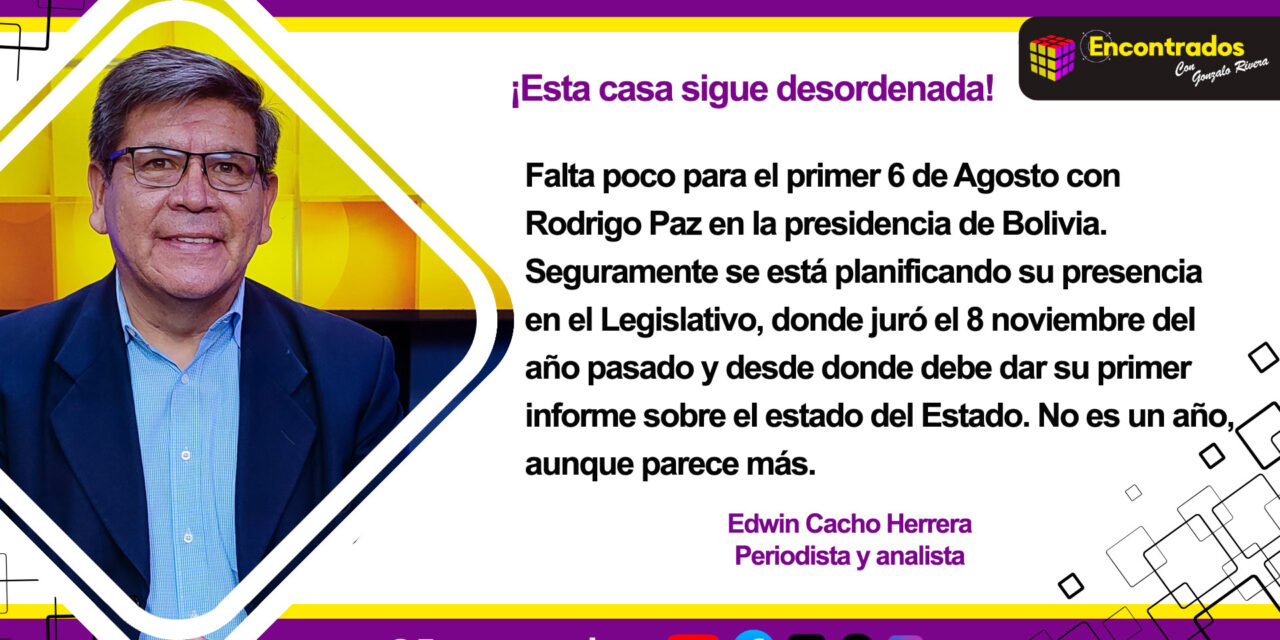 ¡Esta casa sigue desordenada!