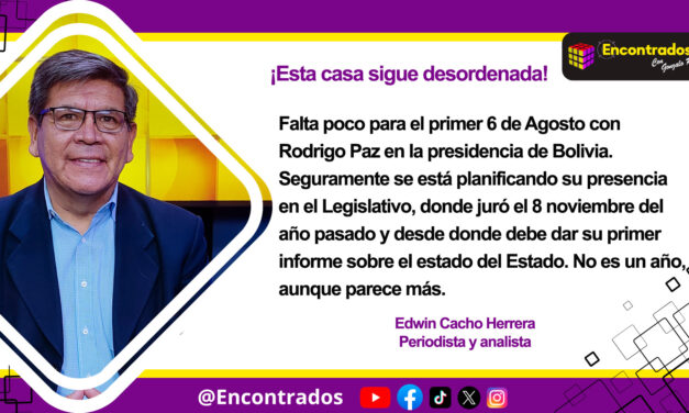 ¡Esta casa sigue desordenada!