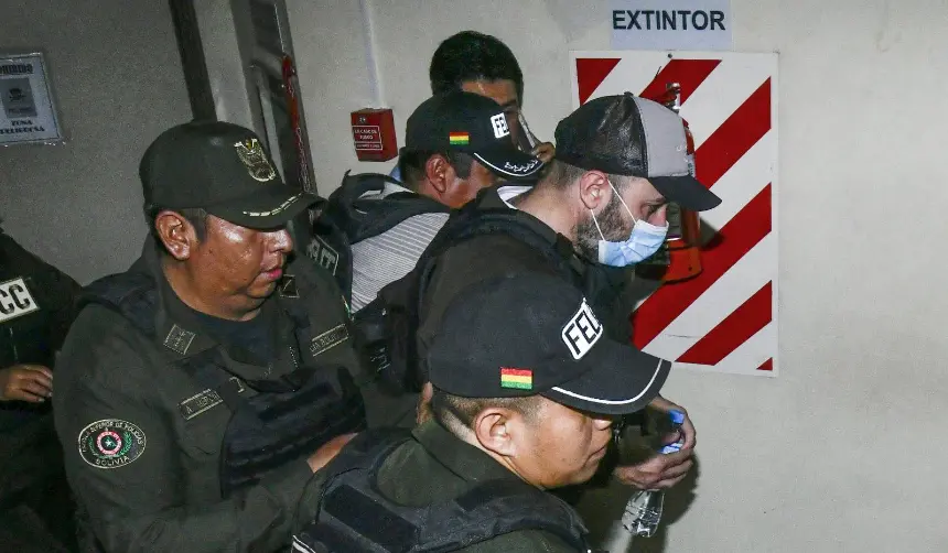 Cerimedo fue enviado a Palmasola por presunto intento de feminicidio contra Beller