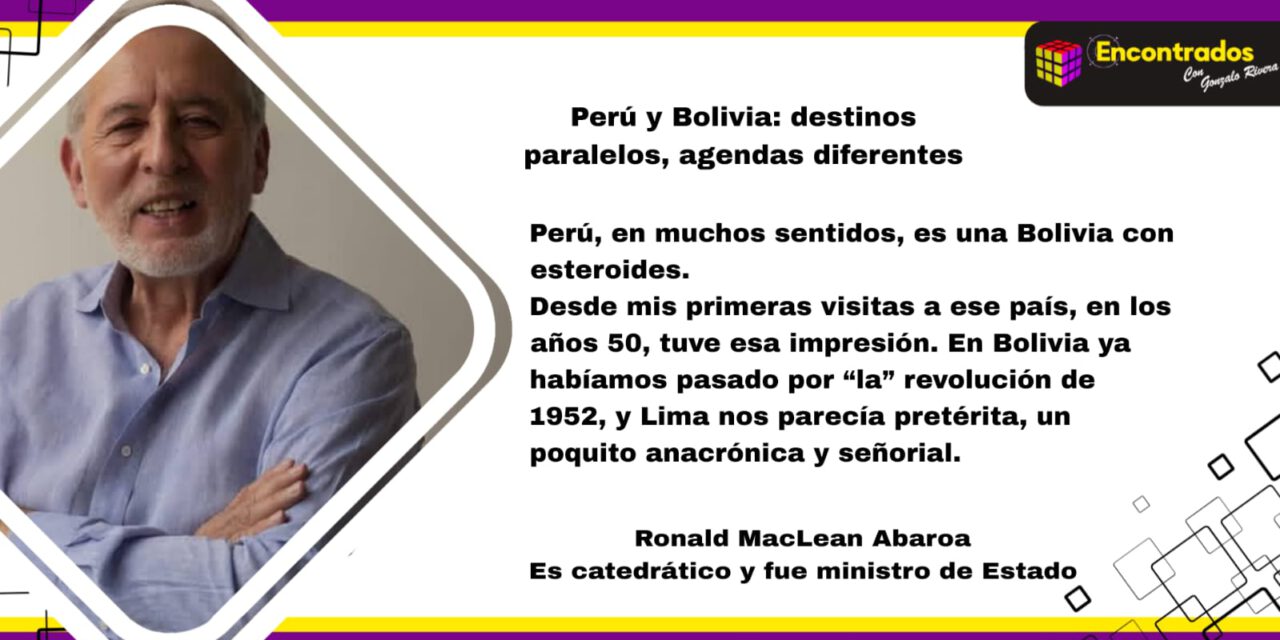 Perú y Bolivia: destinos paralelos, agendas diferentes