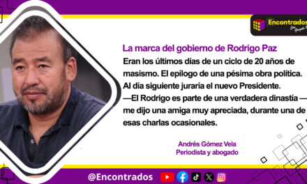 La marca del gobierno de Rodrigo Paz