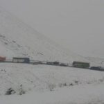 Nevadas afectan rutas hacia el occidente y piden precaución a conductores