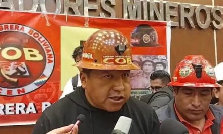 COB advierte con movilizaciones si avanza ley que elimina la declaratoria en comisión
