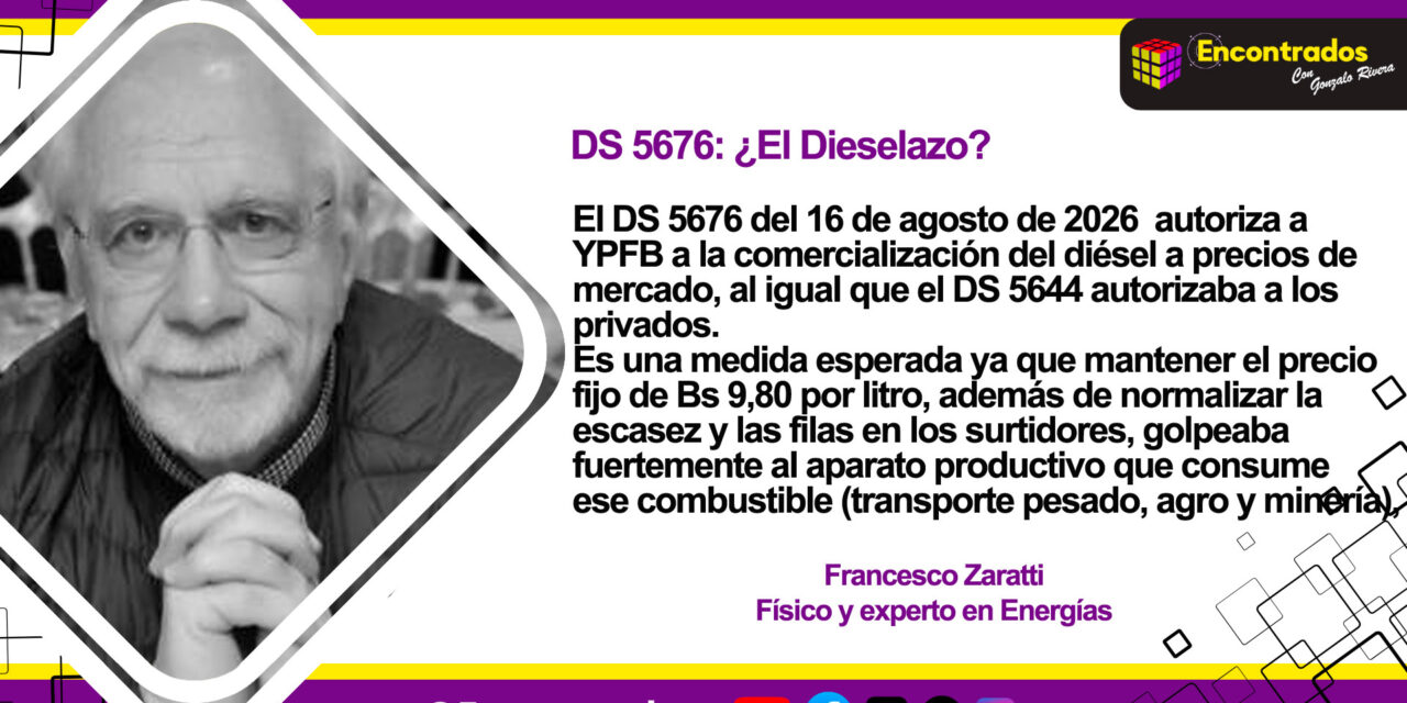 DS 5676: ¿El Dieselazo?