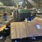Basura se acumula en el centro de La Paz ante falta de acuerdo con empresa recolectora