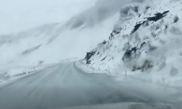 Tome previsiones: Policía suspende salidas al norte de La Paz por intensas nevadas en la Cumbre