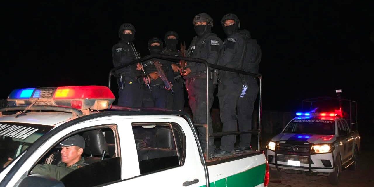 Construirán dos unidades de élite en Santa Cruz y Beni para combatir el crimen organizado
