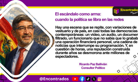 El escándalo como arma: cuando la política se libra en las redes