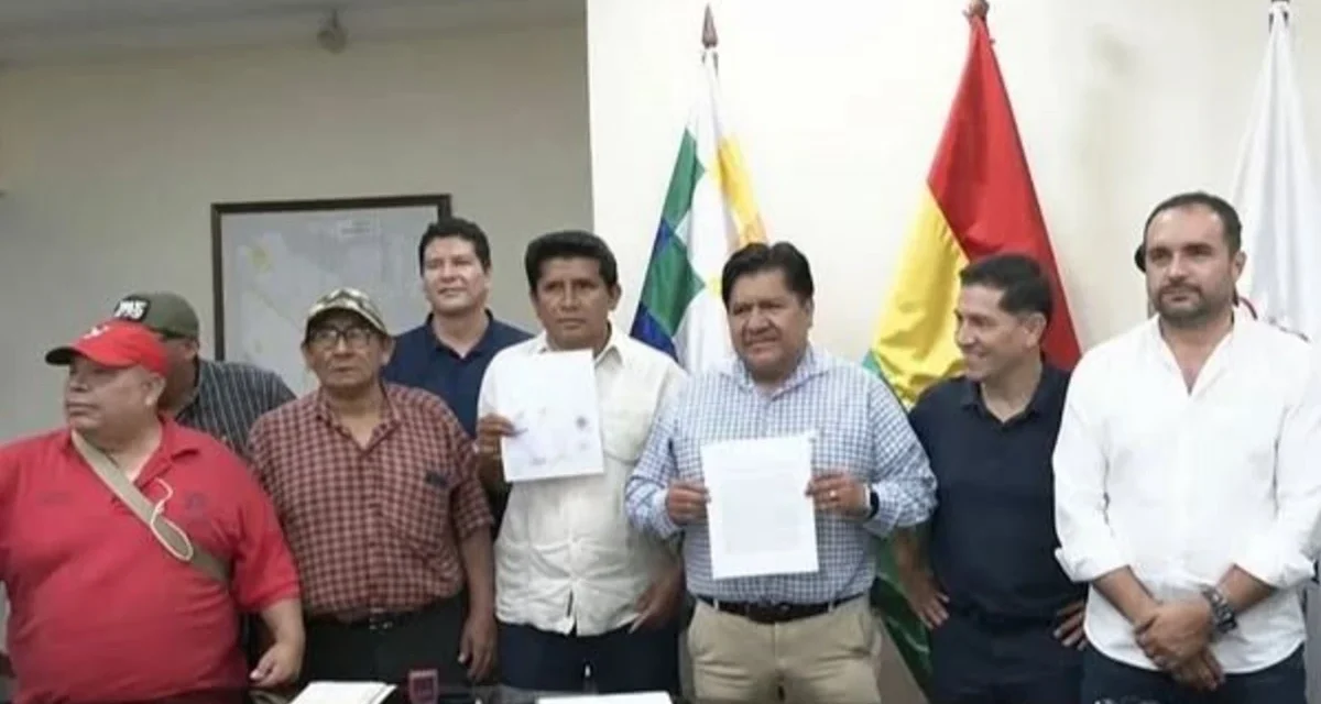 Productores de Santa Cruz y Beni levantan bloqueos tras acuerdo por más de Bs 800 millones en créditos