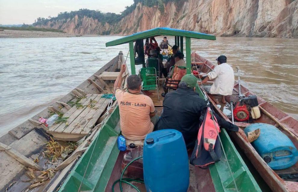 Sernap y FFAA ejecutan operativo contra la minería ilegal en Rurrenabaque