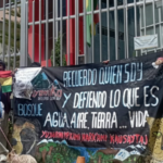 Ambientalistas realizaron enérgica protesta en puertas de la AJAM