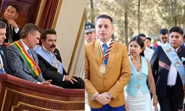 Actos por Cochabamba: Paz con el Alcalde, Lara con el Gobernador