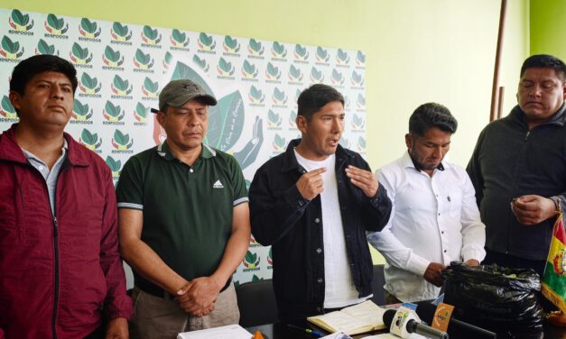 ADEPCOCA denuncia intromisión de Evo Morales para impulsar movilizaciones desde Los Yungas