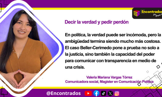 Decir la verdad y pedir perdón