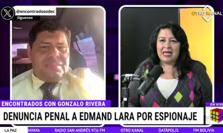 Defensa de Cerimedo anuncia demanda por espionaje contra Edman Lara
