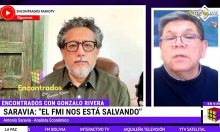 Saravia: el desembolso del FMI es la última soga de rescate