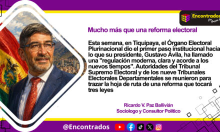 Mucho más que una reforma electoral
